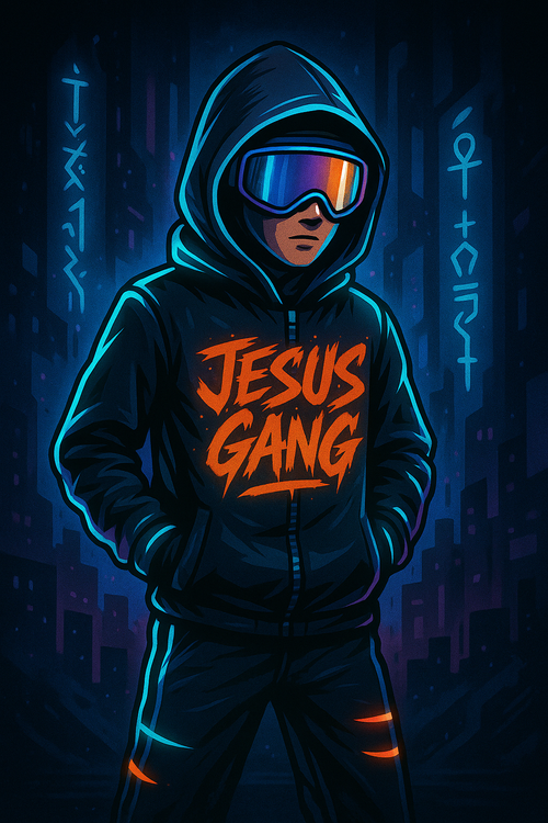 JESUS GANG™ "Solomon" T-Shirt – 100% Cotton Christian Streetwear for Bold Souls